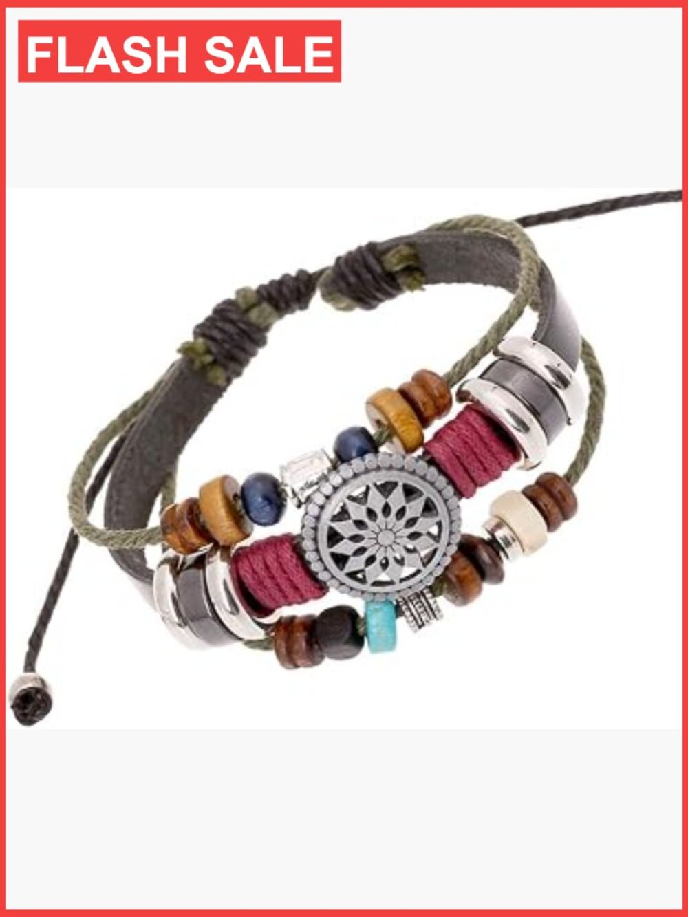 Bohemian Beaded Multilayer Hand Woven Bracelet Jewelry Boho